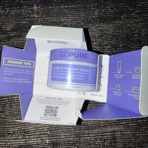 GoPure Sculpt & Tone Arm Cream 3.4 fl oz ) EXP 09/2028